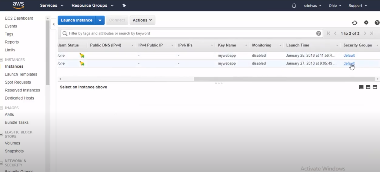 screenshot of AWS for Data